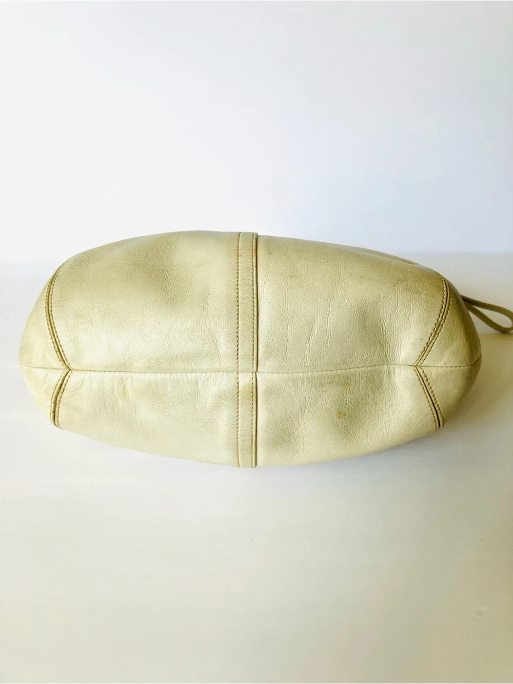Vintage COACH Coach Ergo Shoulder Bag Purse 9219   Off White, Cream, Ivory
